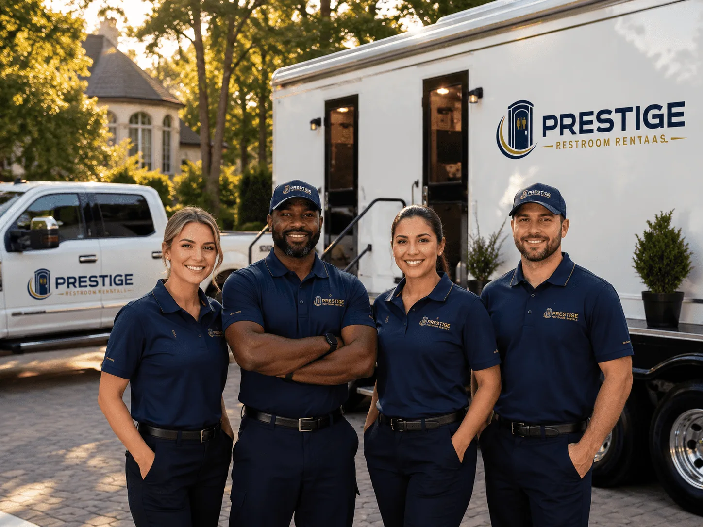 Trusted Luxury Portable Restrooms company in Gaines, MI